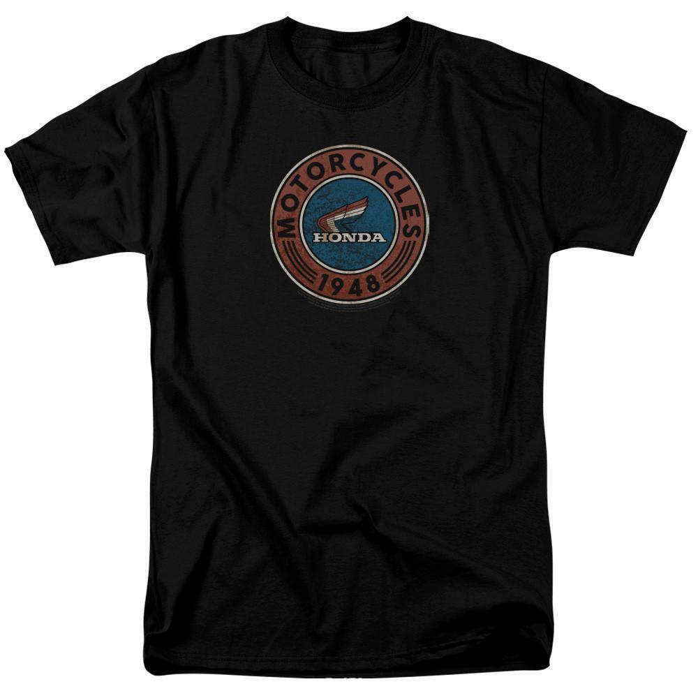 Honda Motorcycle Adult 181 T Shirt Black